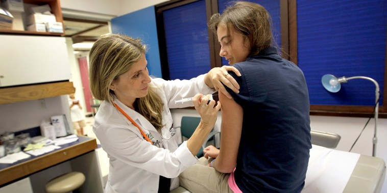 Image: HPV Vaccinations Back In Spotlight After Perry Joins Presidential Race