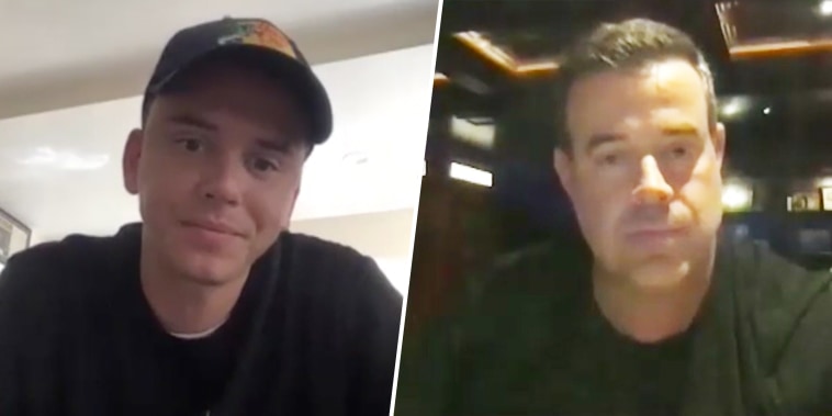 Carson Daly and Logic bond over shared panic attack experiences?