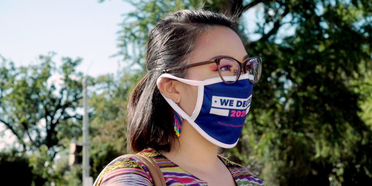 Louie Tan Vital, a Filipina American based in Washington, DC who identifies as Democratic.