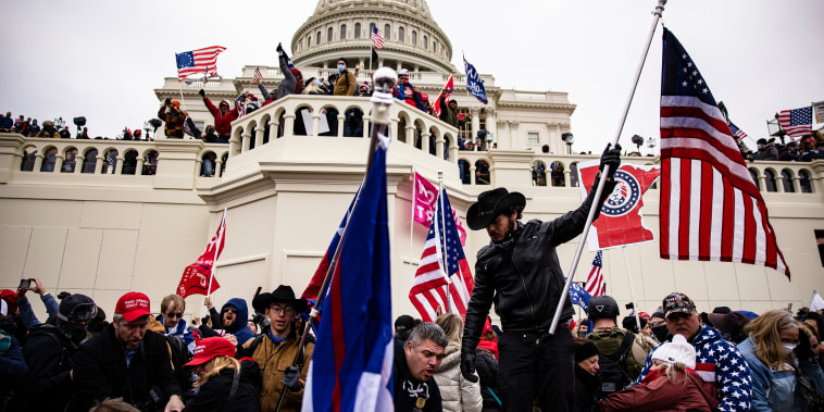 Image: Trump Supporters Hold \"Stop The Steal\" Rally In DC Amid Ratification Of Presidential Election