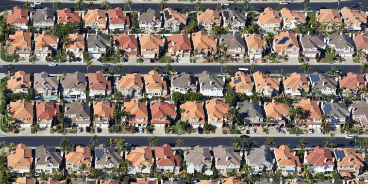 Single family homes in Huntington Beach, Calif., on Oct 3, 2019.