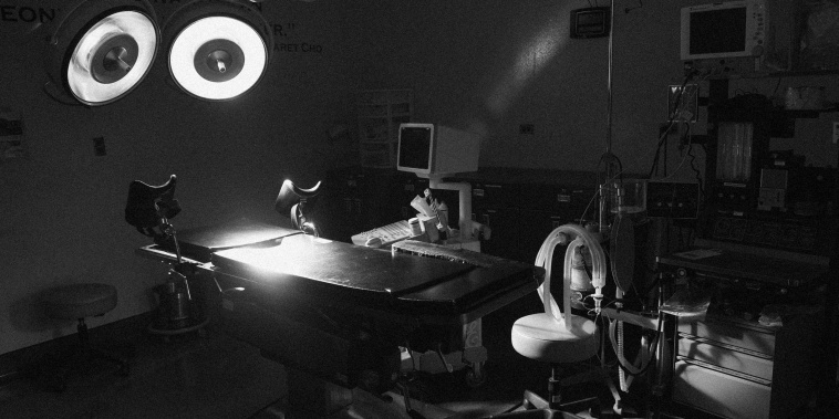 Medical equipment is seen in an operating room at the Whole Woman's Health abortion clinic in San Antonio, Texas, on Feb. 16, 2016.