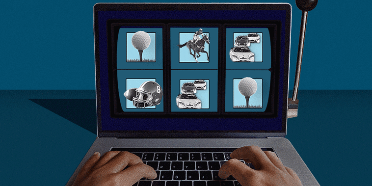 Image: Online gambling