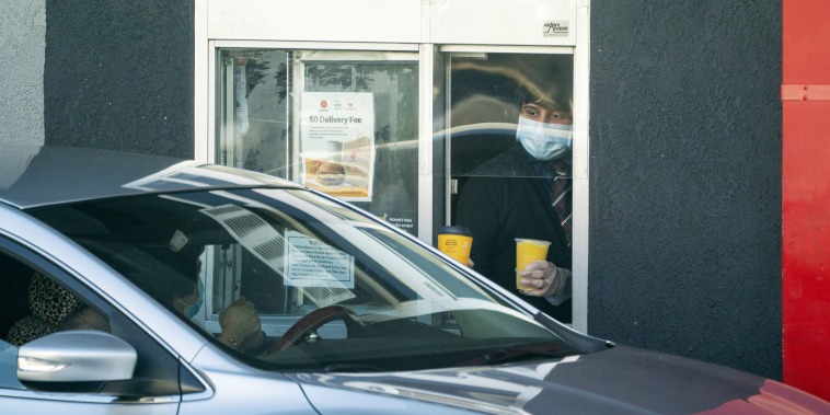 McDonald's Restaurants As Car Lane Business Climbed To More Than 90% Of U.S. Sales