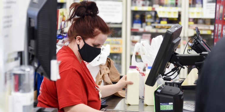 Grocery Store In Pennsylvania During COVID-19 pandemic