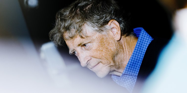 Image: Bill Gates during an event on the sidelines of the Berkshire Hathaway Inc. annual shareholders meeting in Omaha