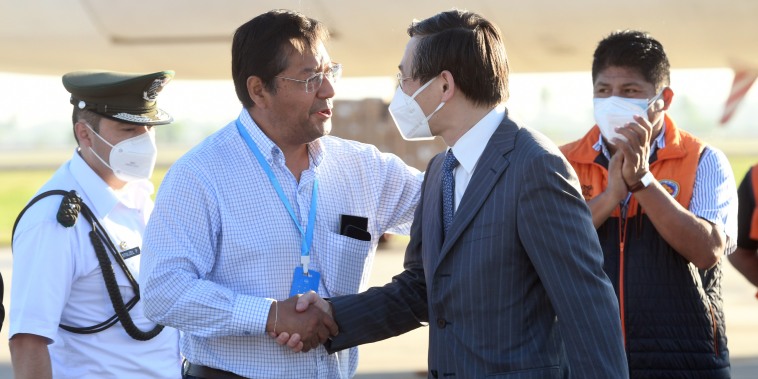 BOLIVIA-SANTA CRUZ-COVID-19-CHINESE VACCINE-ARRIVAL