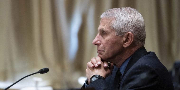 Image: Dr. Anthony Fauci on Capitol Hill on May 26, 2021.