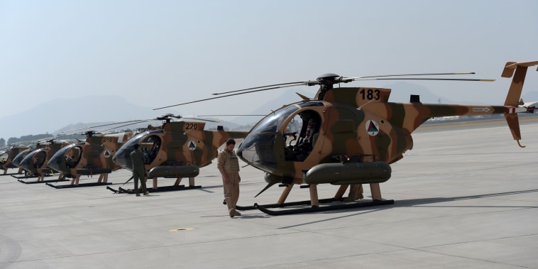 Image: MD-530 Helicopters in Kabul