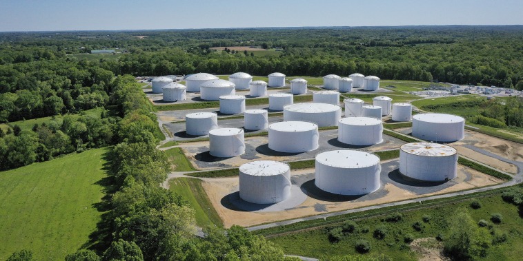 Image: Colonial Pipeline Resumes Operations After Hack Causing Gas Shortages