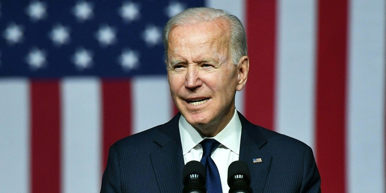 President Joe Biden speaks in Tulsa, Okla., on June 1, 2021.