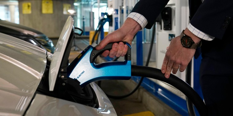 Image: EVgo electric charging station