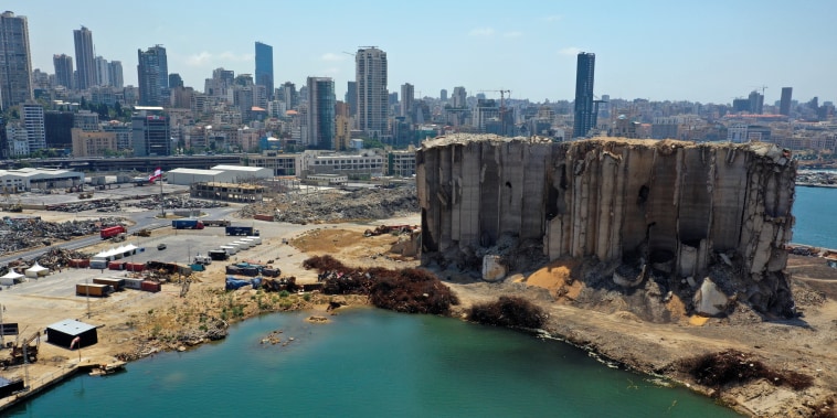 Image: Beirut port explosion