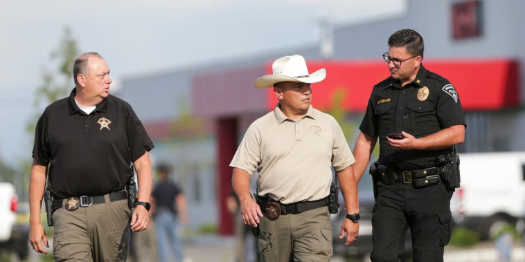 Image: Police investigate murder