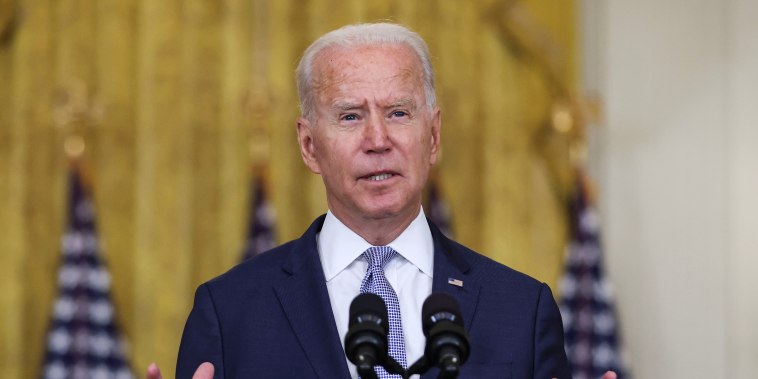 Image:  President Biden discusses administration efforts to lower drug prices in a speech at the White House in Washington
