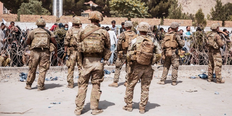 Image: US And European Defence Forces Assist In Evacuations From Afghanistan Following Taliban Takeover