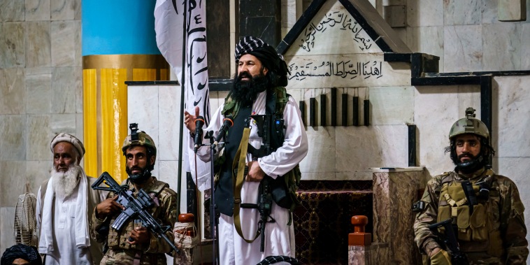 FRIDAY PRAYERS FOR TALIBAN CONTROL IN KABUL