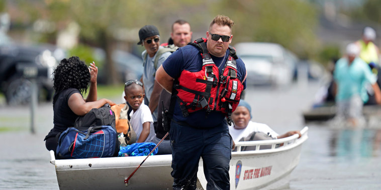 Image: New Orleans water rescue