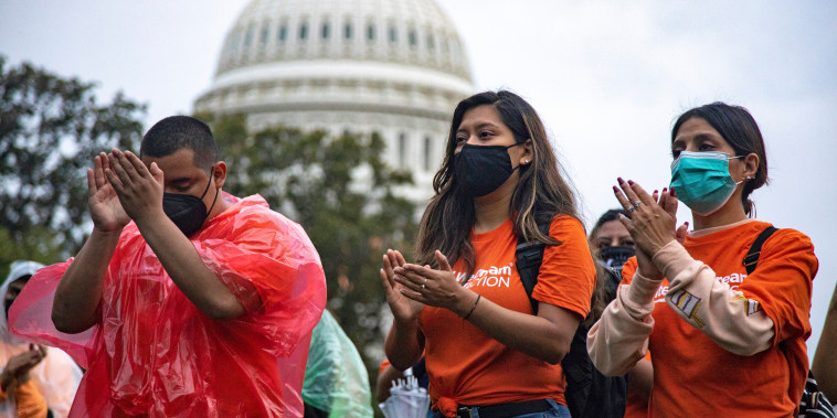 Immigration Activists Protest At U.S. Capitol