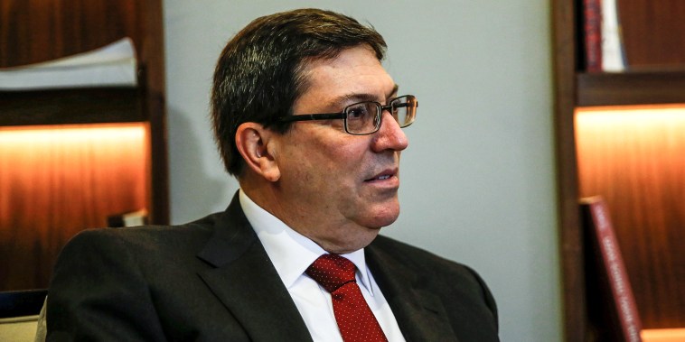 Cuban FM Parilla in Ankara