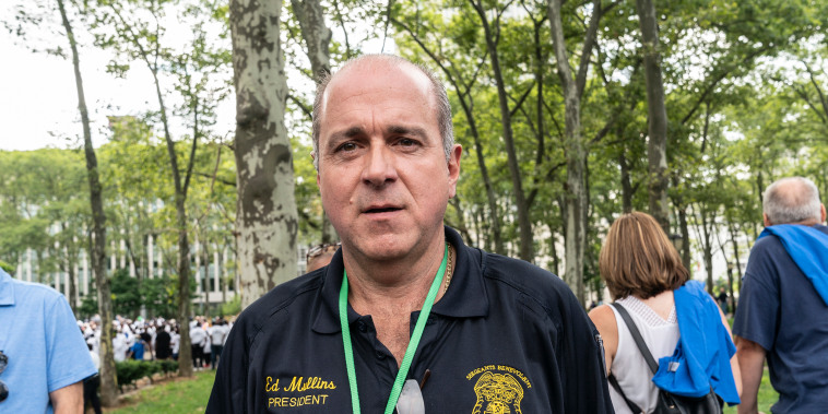 Image: Sergeants Benevolent Association president Ed Mullins