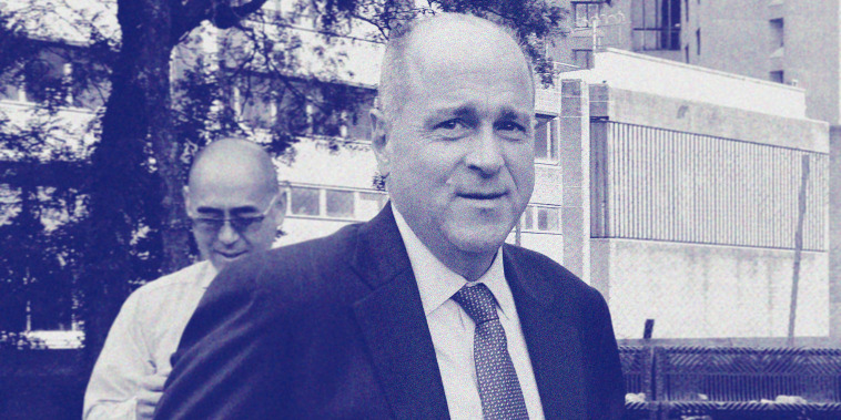 Image: Ed Mullins arrives at NYPD headquarters on Sept. 8, 2021.