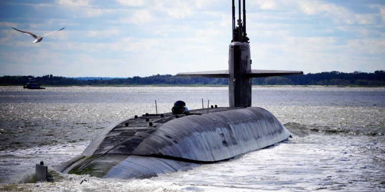 USS Alaska Returns to Naval Submarine Base Kings Bay