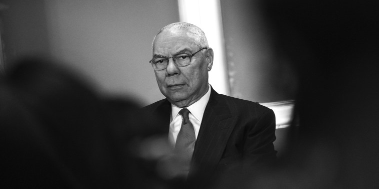 Image: Colin Powell, Reception for the U.S. Diplomacy Center Pavilion with Clinton, Kerry, Powell, and Albright
