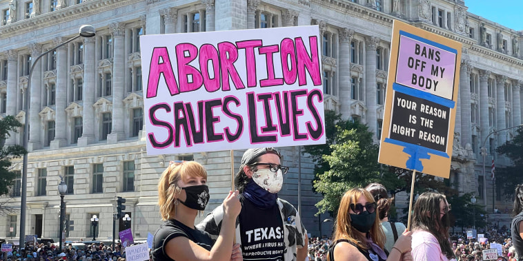 Image: The Women's March 'Rally For Abortion Justice'