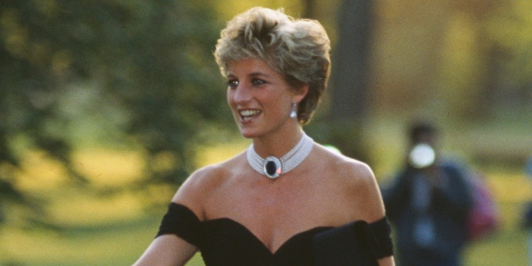 Diana Attends Vanity Fair Party At The Serpentine Gallery