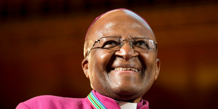 Image: Archibishop Desmond Tutu receives the 2013 Templeton Prize
