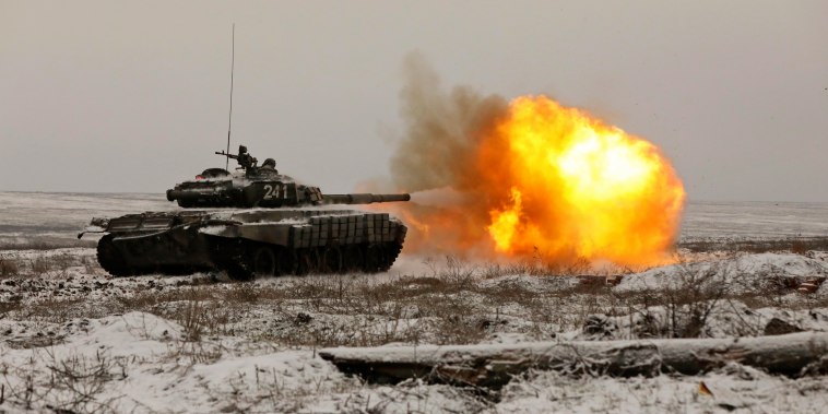 Image: A Russian tank