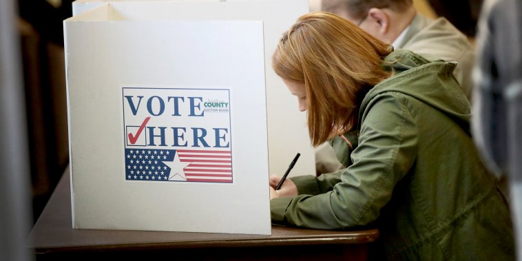 Image: Voters Across The Country Head To The Polls For The Midterm Elections