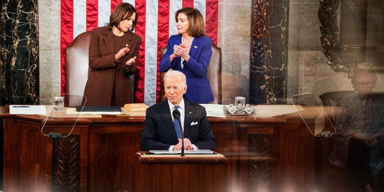 Image: President Biden Delivers His First State Of The Union Address To Joint Session Of  Congress