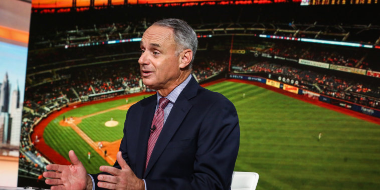 Major League Baseball Commissioner Rob Manfred