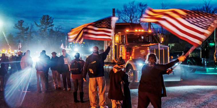 Image: People's Convoy in Hagerstown, Maryland