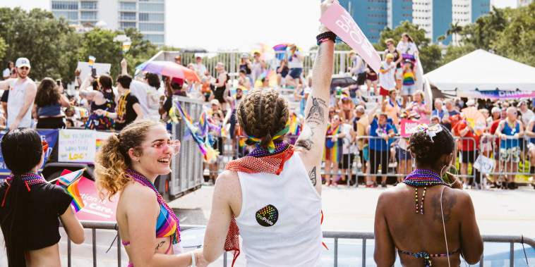 Image: The Pride Parade in St. Petersburg, Florida on June 25, 2022.