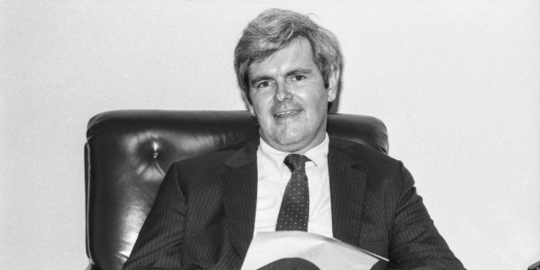 Newt Gingrich, R-Ga., on July 18, 1983.