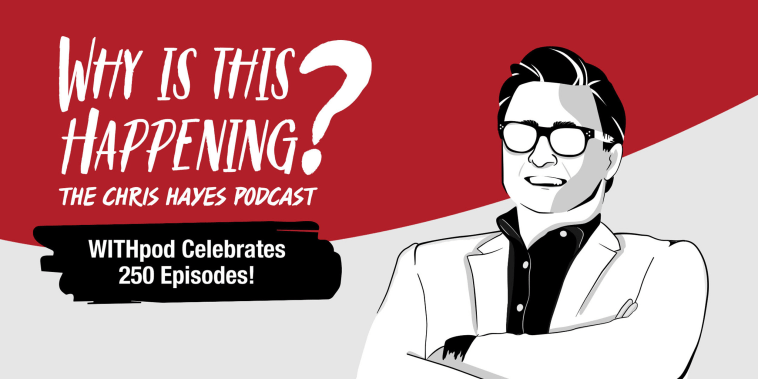 The \"Why Is This Happening Podcast\" celebrates 250 episodes.