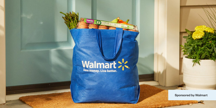 Grocery bag from Walmart