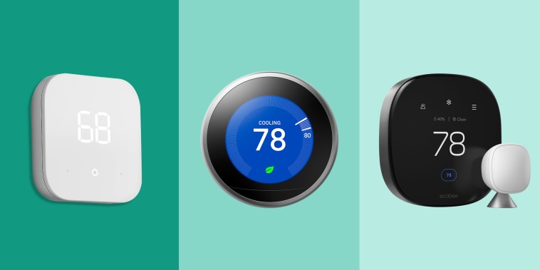 Three smart thermostats