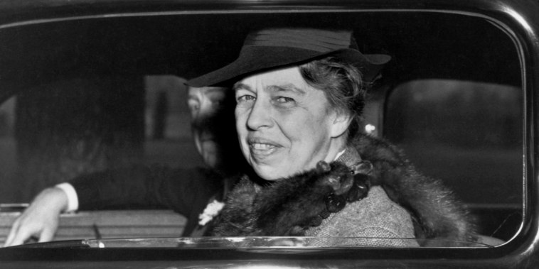 First Lady Eleanor Roosevelt in Washington on Jan. 14, 1937.