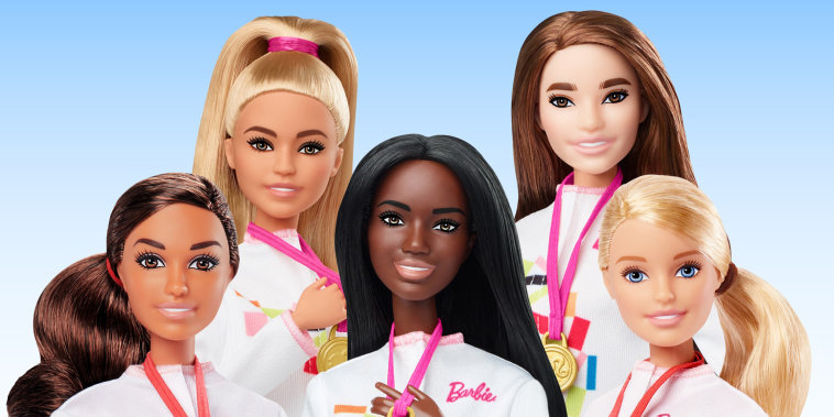 The Barbie Olympic Games Tokyo 2020 collection.