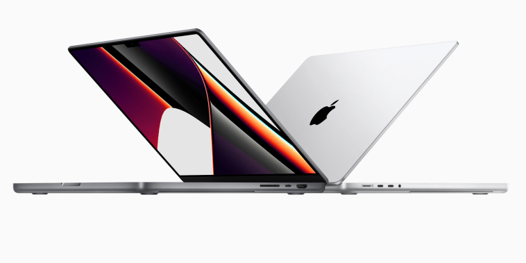 The new MacBook Pro powered by the all-new M1 Pro and M1 Max — the first pro chips designed for the Mac — available in 14- and 16-inch models.