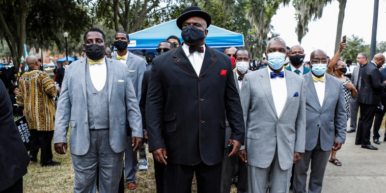 Image: Trial over Ahmaud Arbery's killing, in Brunswick, Georgia