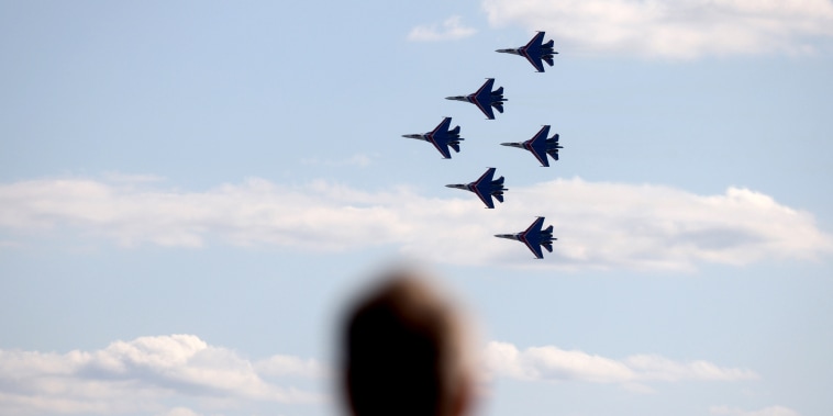 Russian 'Checkmate' Stealth Fighter at 2021 MAKS International Airshow