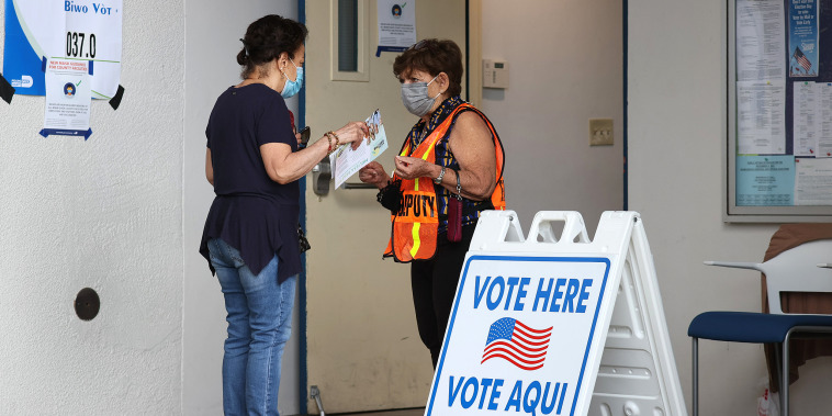 Floridians Head To The Polls On Election Day