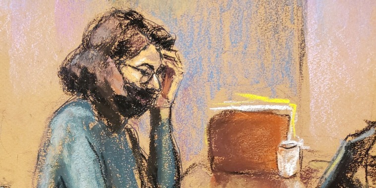 Image: Ghislaine Maxwell trial in New York