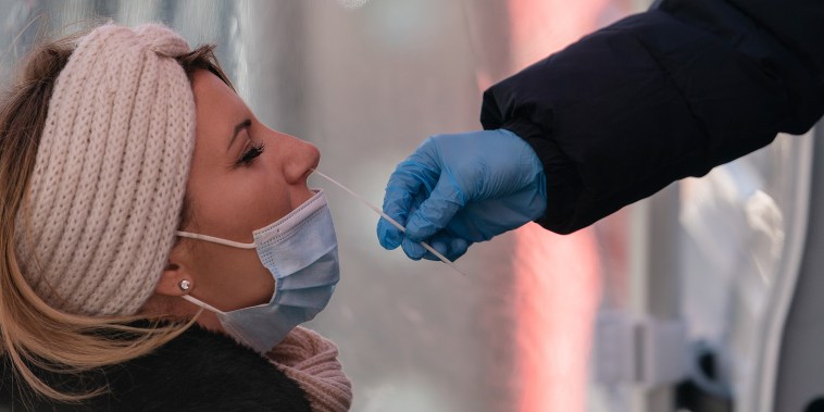 Mobile Covid-19 Testing Sites As as Omicron Threat Grows