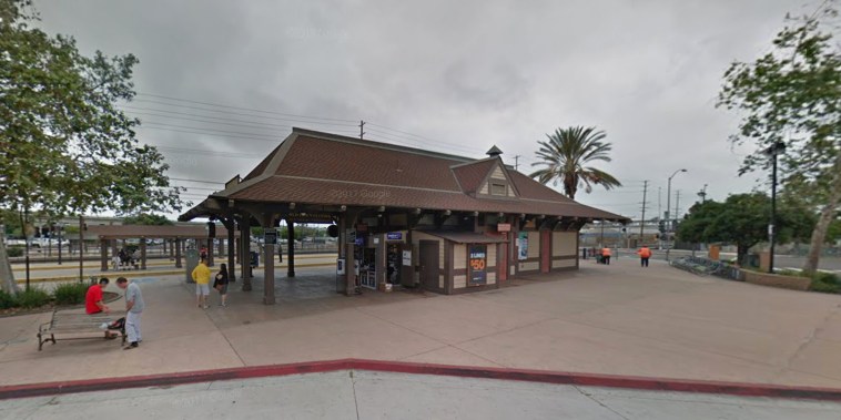 The Old Town trolley station in San Diego.
